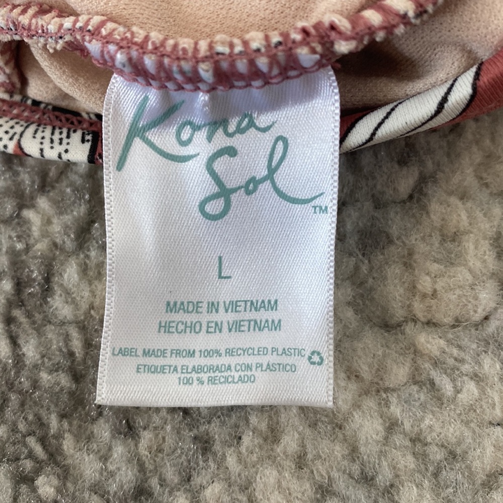 Kona Sol Criss Cross Back One Piece Bathing Suit - Picture 7 of 8